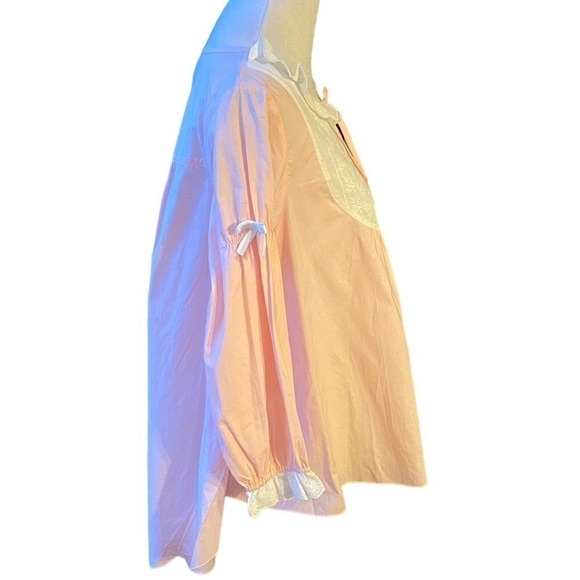 Lovery and Happy Pyjana Banana Girl 90 Baby Doll Ruffle Pink and White Top. New - Picture 5 of 14